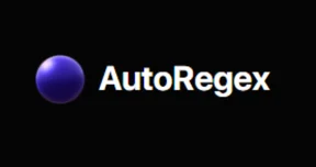 AutoRegex interface screenshot
